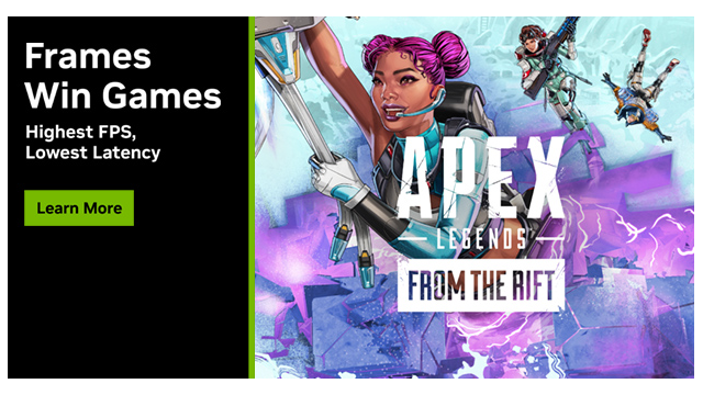 NVIDIA Reflex：畅玩“Apex 英雄 (Apex Legends)”23 赛季、“无畏契约 (Valorant)”第九幕第三章、“堡垒之夜 (Fortnite)”